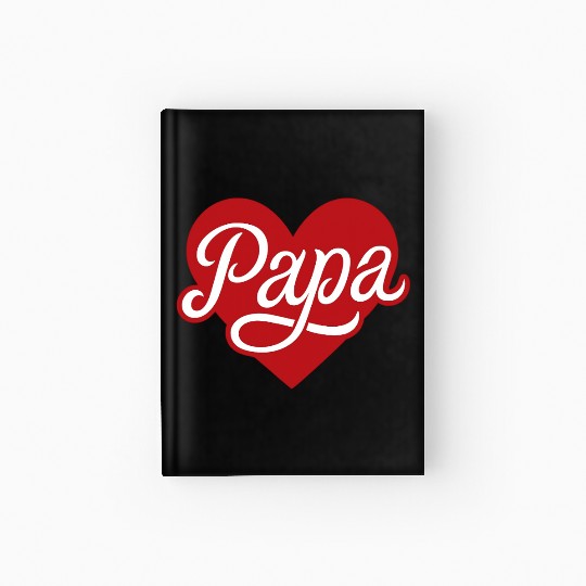 Father's Day gift "papa" Hardcover Journal