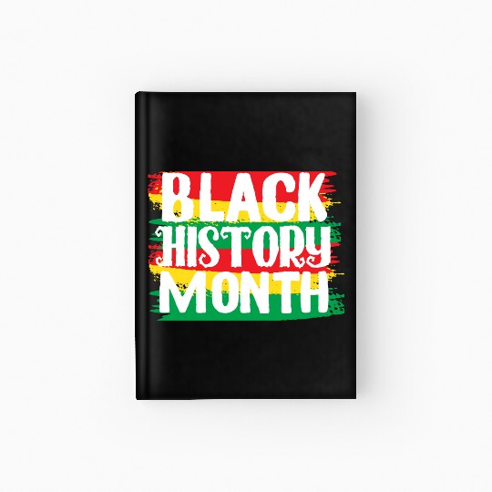 Black Pride Black History Month Hardcover Journal