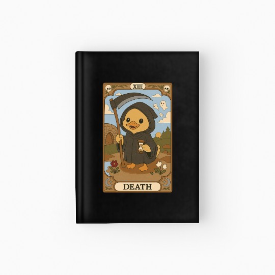 Duck Tarot - Death Hardcover Journal