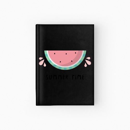 watermelon Summer Vibes Kids Hardcover Journal Design