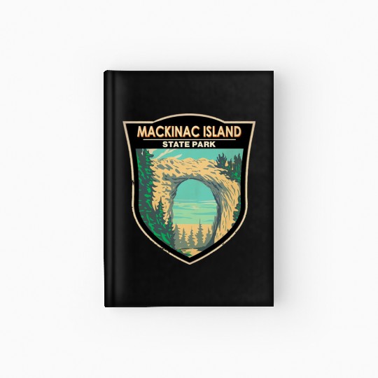 Mackinac Island Hardcover Journal