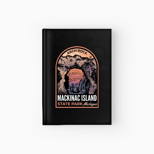Mackinac Island Hardcover Journal