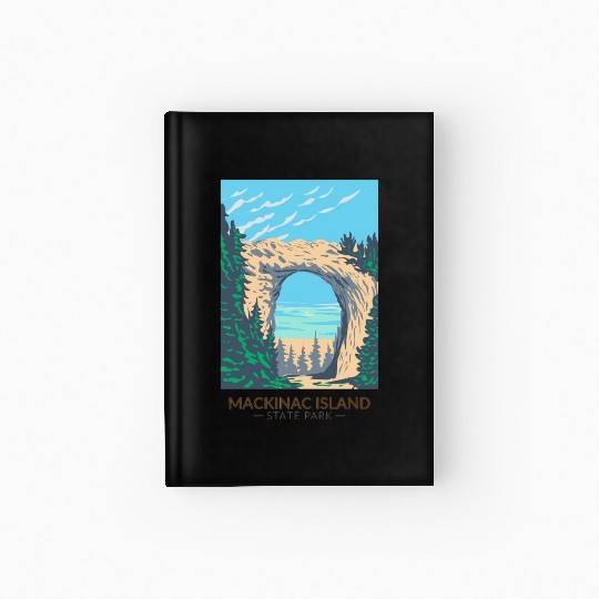 Mackinac Island Hardcover Journal