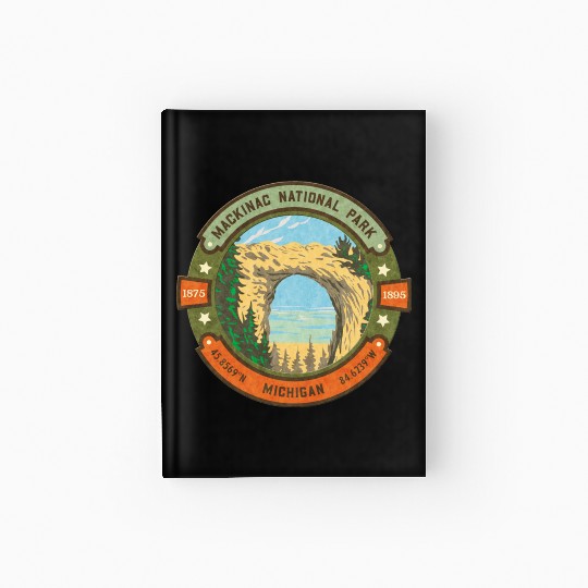 Mackinac Island Hardcover Journal