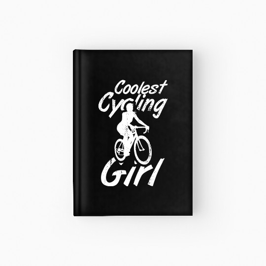 Cycling Girl Hardcover Journal