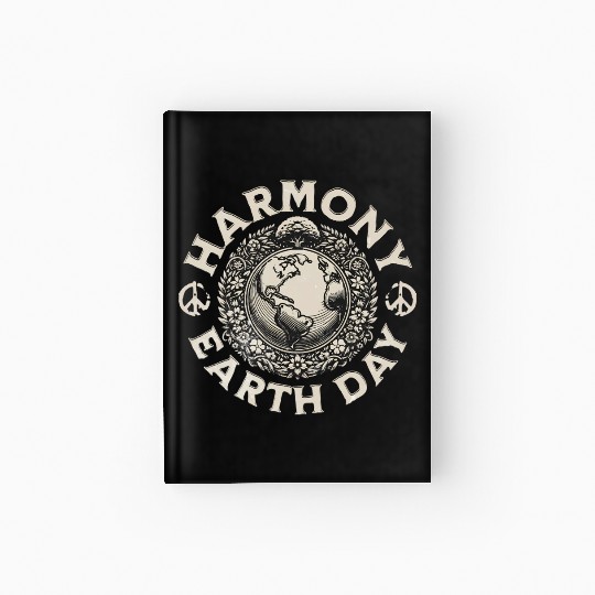 Earth Day Hardcover Journal | Harmony with Nature Hardcover Journal