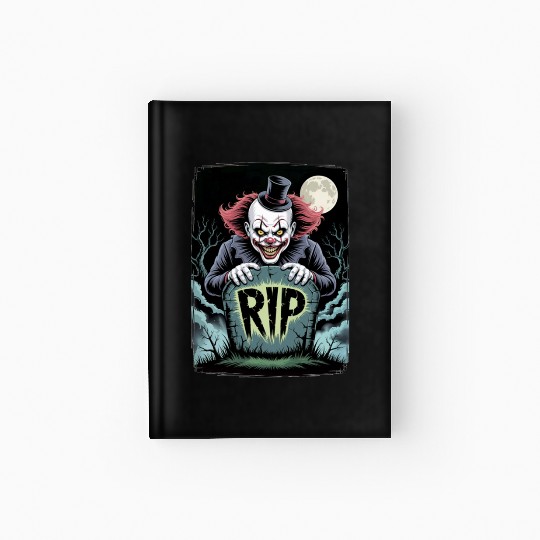 Halloween Horror Scary Thriller Trick Or Treat Hardcover Journal
