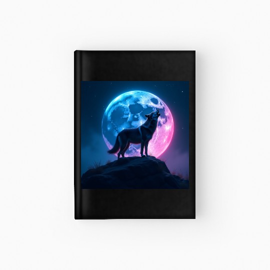 Howl of the Neon Moon Hardcover Journal