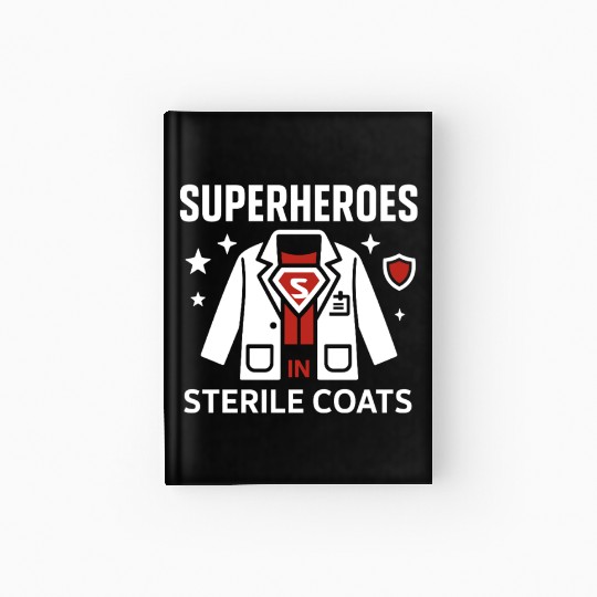 Clinical Lab Tech Diagnostic Science Data Nerd Hardcover Journal