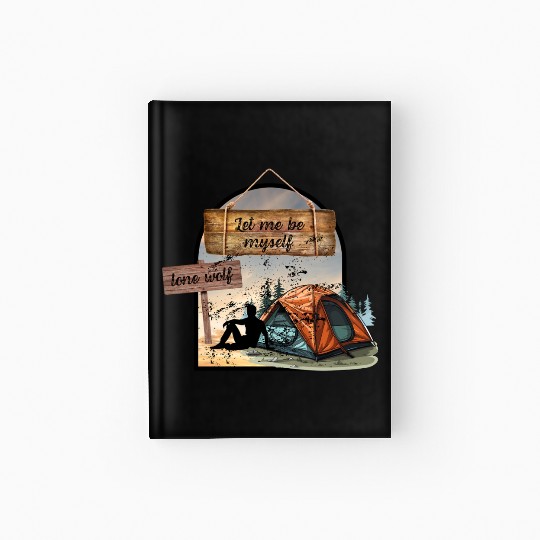 Lone Wolf Retreat Hardcover Journal
