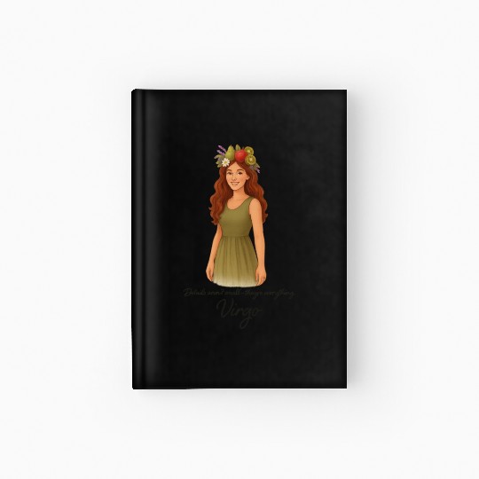 Virgo Woman – Grace in Every Detail Hardcover Journal