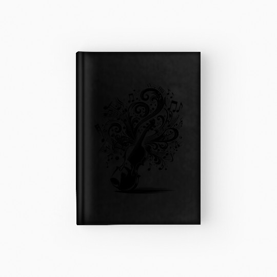 Violin Music Loud, Creative, Unstoppable Hardcover Journal
