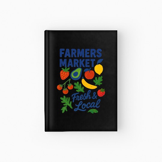 Farmers Market Hardcover Journal