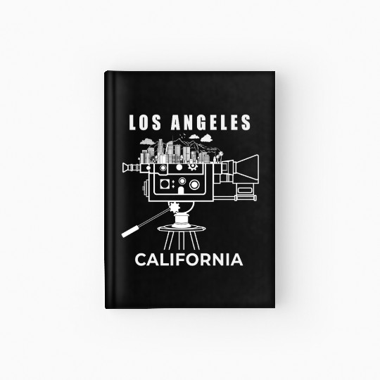 Los Angeles California Souvenir Men Hollywood Hardcover Journal