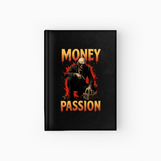 Money Passion - Greed To Cash Hardcover Journal