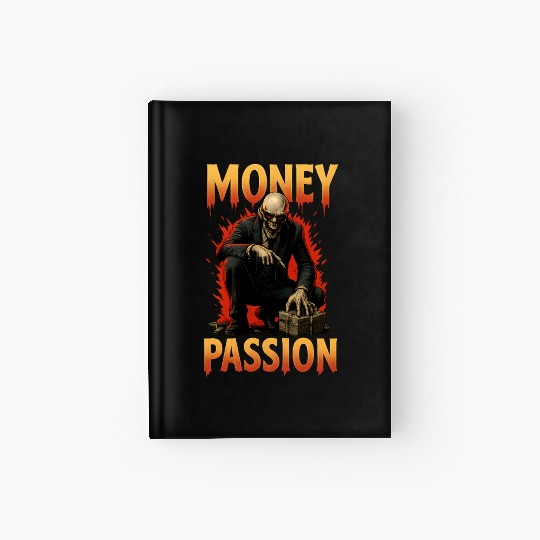Money Passion - Greed To Cash Hardcover Journal