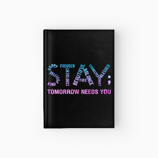Mental Health Awareness Hardcover Journal