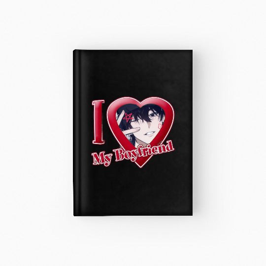 I Love My BF – Cute Minimal Logo Hardcover Journal