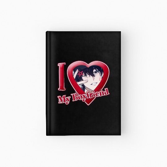 I Love My BF – Cute Minimal Logo Hardcover Journal