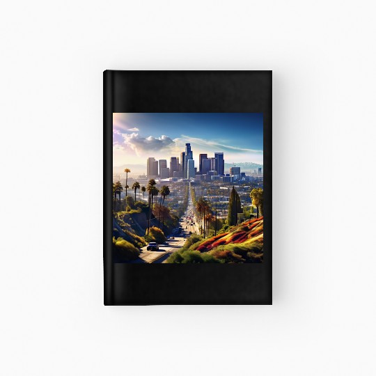los angeles city. Hardcover Journal