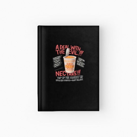 A Deal with Noodle – Cup Noodle Street Art Design Hardcover Journal