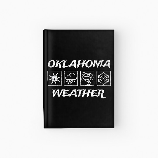 Oklahoma Weather - Seasons Hardcover Journal