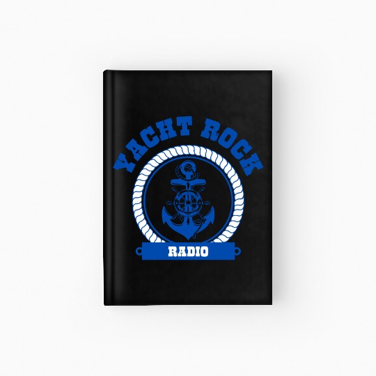 YACHT ROCK - BLUE LETTERS Hardcover Journal