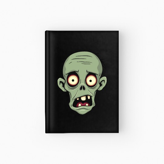 Dumb Zombie With Missing Teeth Hardcover Journal