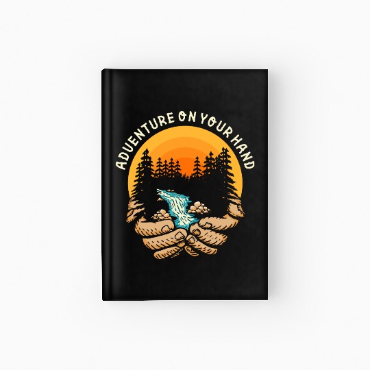 Adventure on Your Hand Hardcover Journal