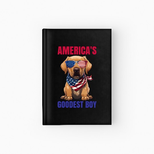America’s Goodest Labrador Hardcover Journal