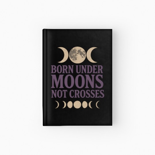 Pagan Pride Wiccan Lifestyle Earth Magic Witch Hardcover Journal