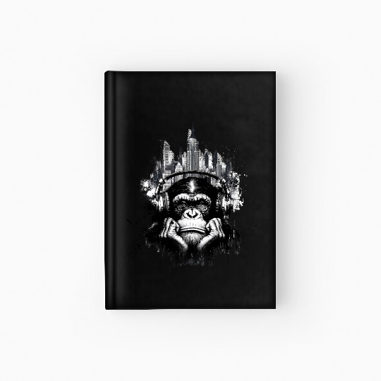 Grunge Bored Ape Hardcover Journal