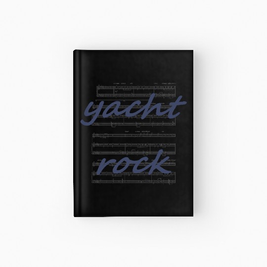 Yacht Rock Sheet Music Hardcover Journal