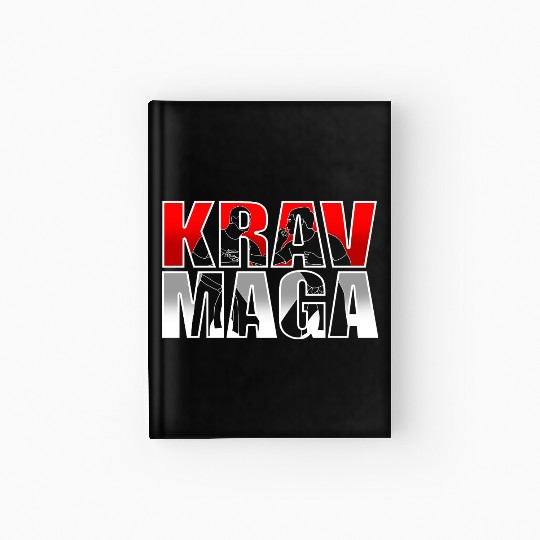 Krav Maga Israel Martial Arts Fighter Hardcover Journal