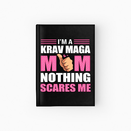 Krav Maga Mom Israel Martial Arts Hardcover Journal