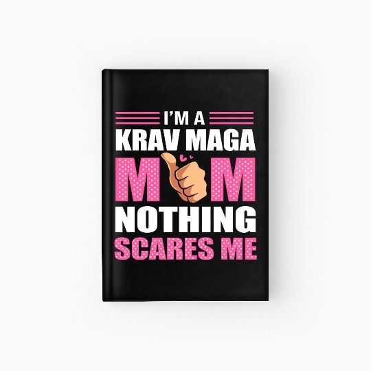Krav Maga Mom Israel Martial Arts Hardcover Journal