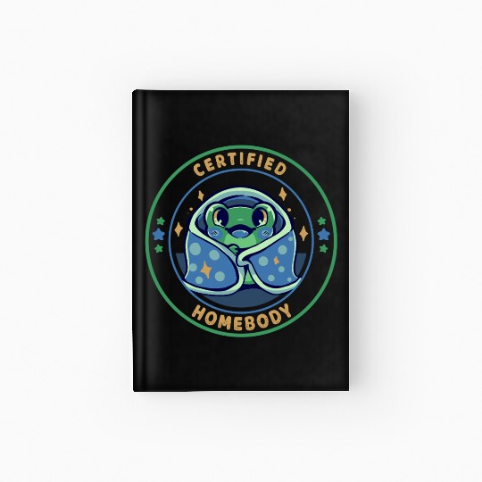 Certified Homebody Hardcover Journal