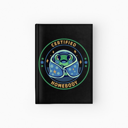 Certified Homebody Hardcover Journal