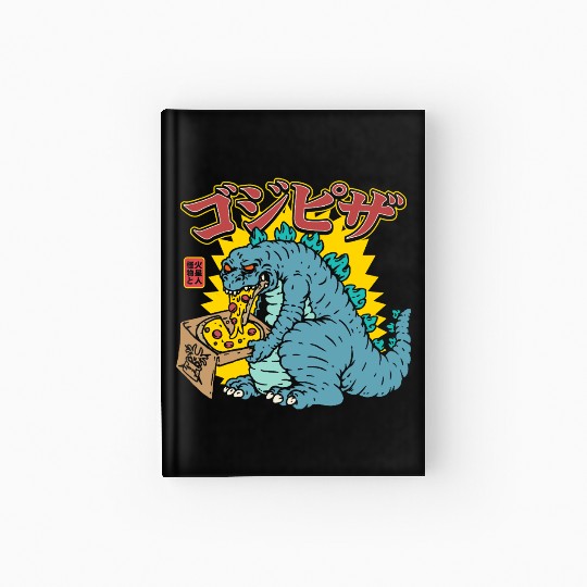 Kaiju Pizza Cravings Hardcover Journal