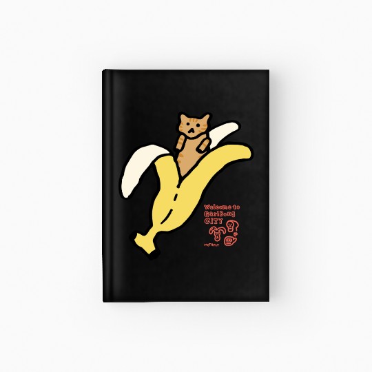 Bananyang - 011. Cheese Tabby Hardcover Journal