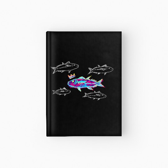 King of the fish Hardcover Journal