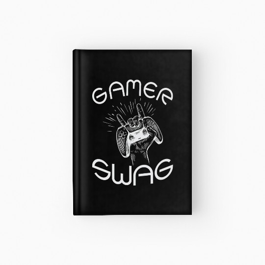 Gaming Swag Gamer Controller Game Lover Hardcover Journal