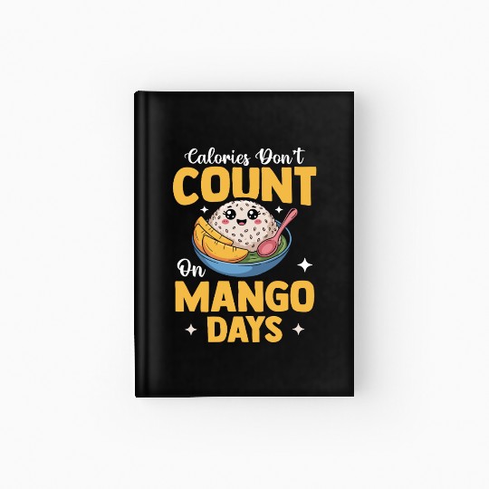 Mango Sticky Rice Thai Street Food Hardcover Journal