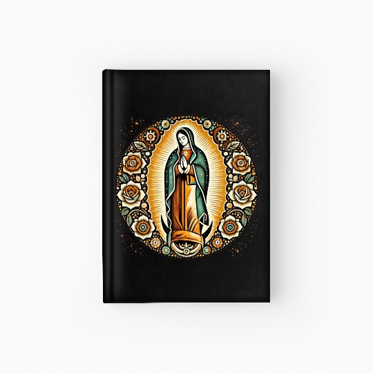 Our Lady of Guadalupe Mother Mary Art Hardcover Journal