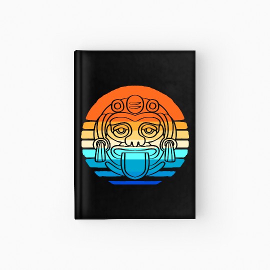 Mayan And Aztec Symbols Indigenous Tribe Hardcover Journal