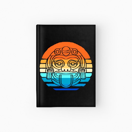 Mayan And Aztec Symbols Indigenous Tribe Hardcover Journal