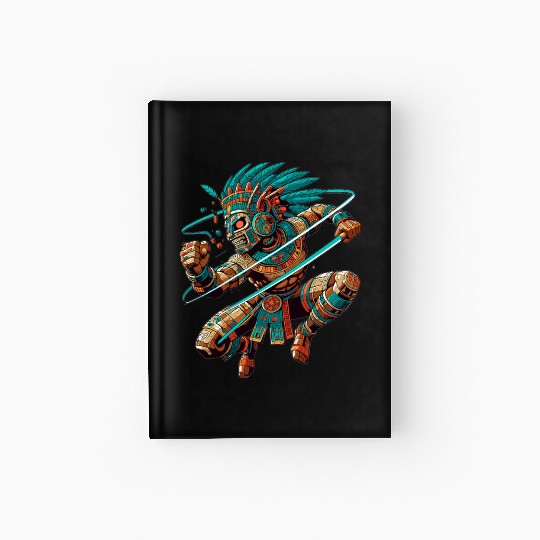 Aztec Warrior - Inca Maya Mayans Hardcover Journal