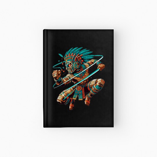 Aztec Warrior - Inca Maya Mayans Hardcover Journal