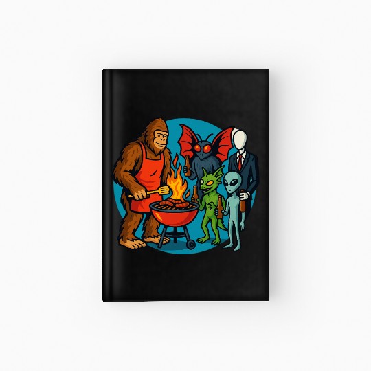 Cryptid Cookout Hardcover Journal