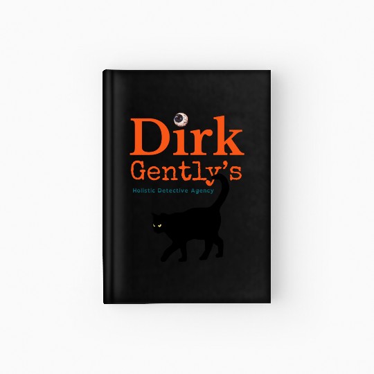 Dirk Gently Holistic Mayhem Fan Hardcover Journal